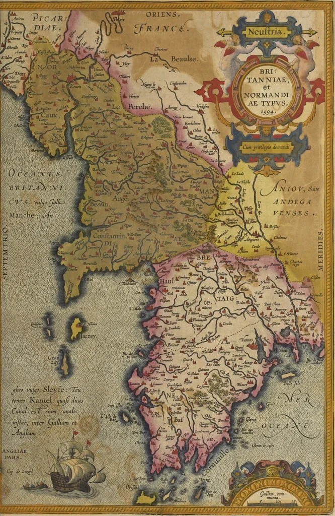 An illustration from Theatrvm orbis terrarvm, 1603, leaf 134