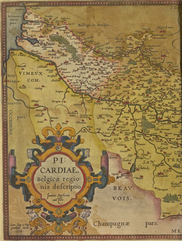 An illustration from Theatrvm orbis terrarvm, 1603, leaf 165