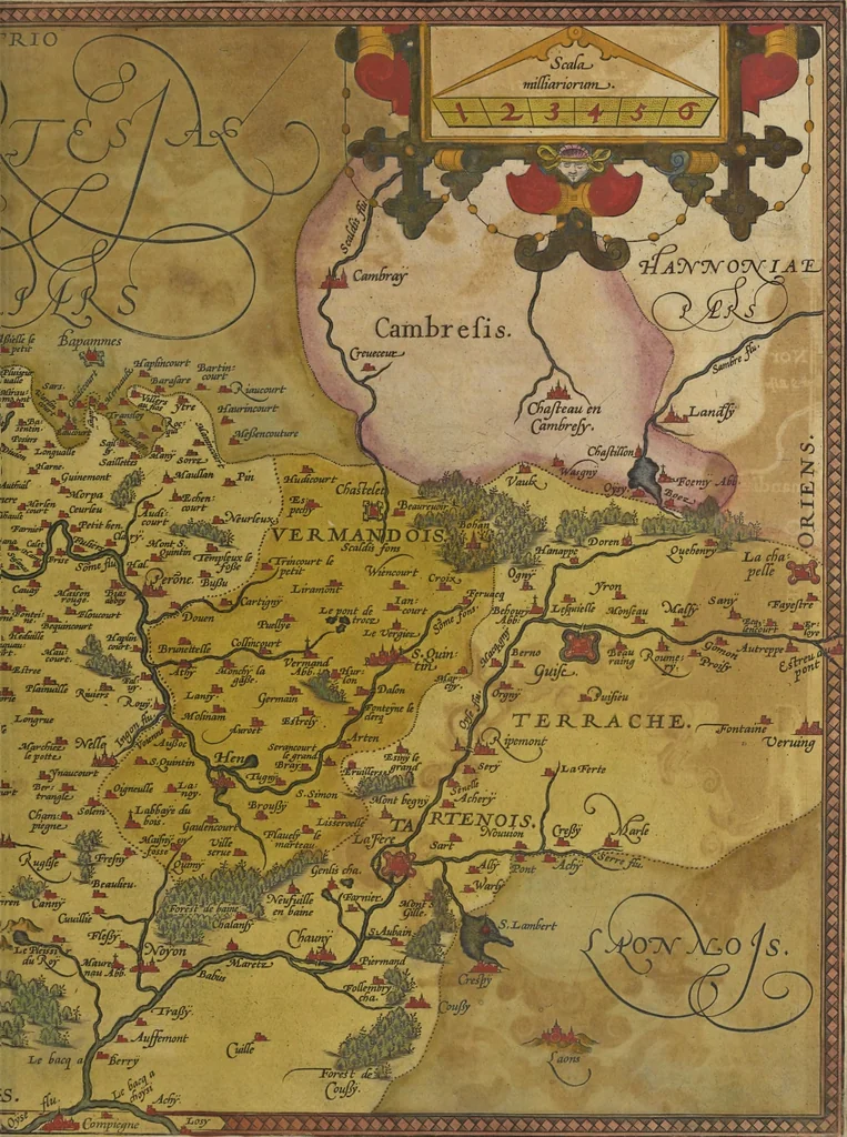 An illustration from Theatrvm orbis terrarvm, 1603, leaf 166