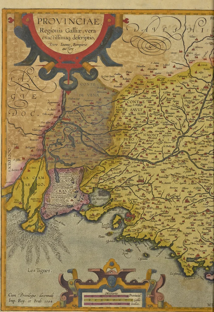 An illustration from Theatrvm orbis terrarvm, 1603, leaf 169