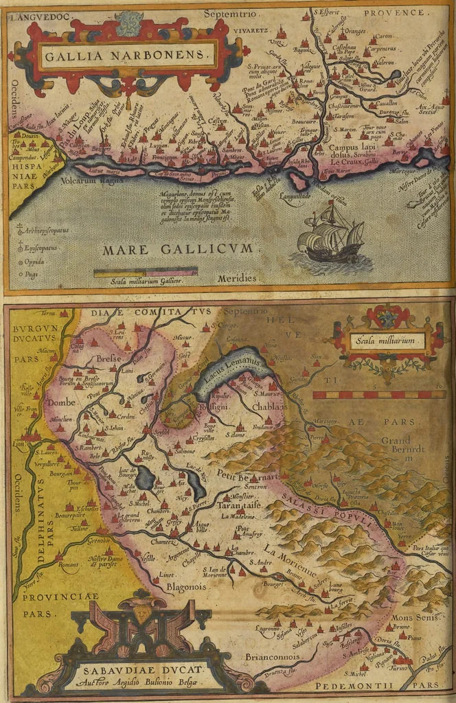 An illustration from Theatrvm orbis terrarvm, 1603, leaf 173