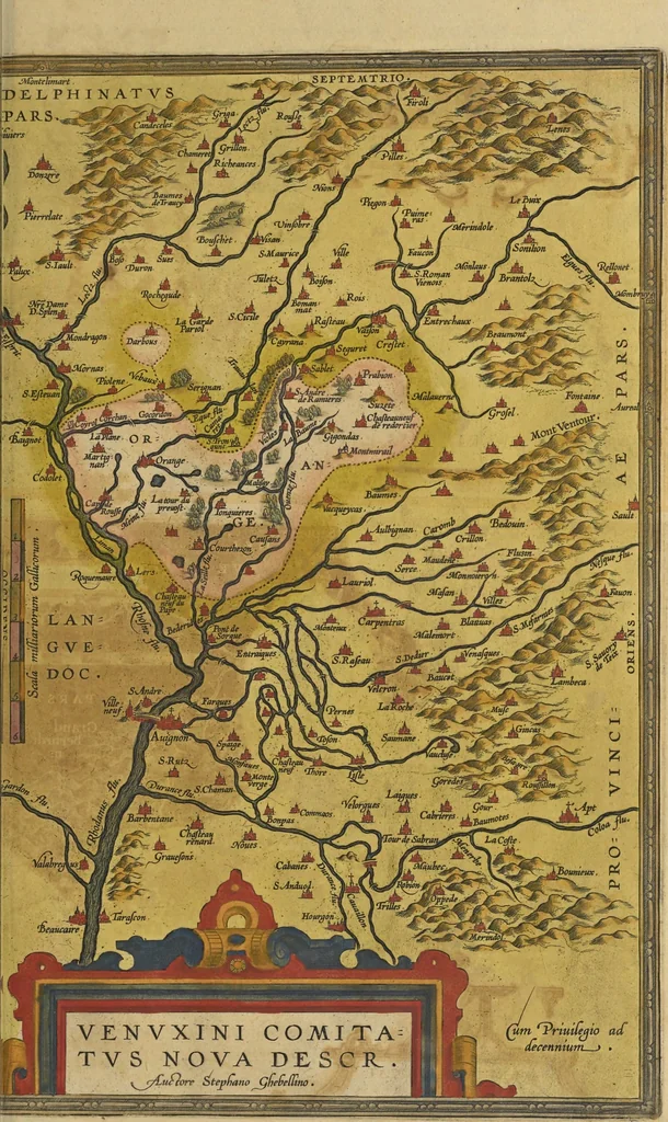 An illustration from Theatrvm orbis terrarvm, 1603, leaf 174