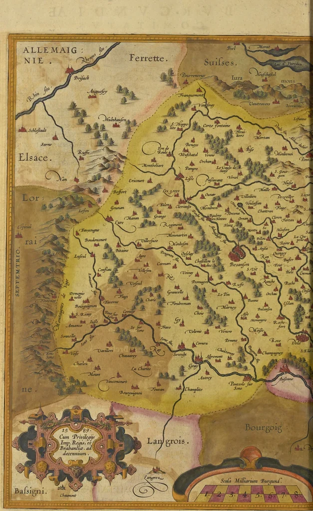 An illustration from Theatrvm orbis terrarvm, 1603, leaf 181