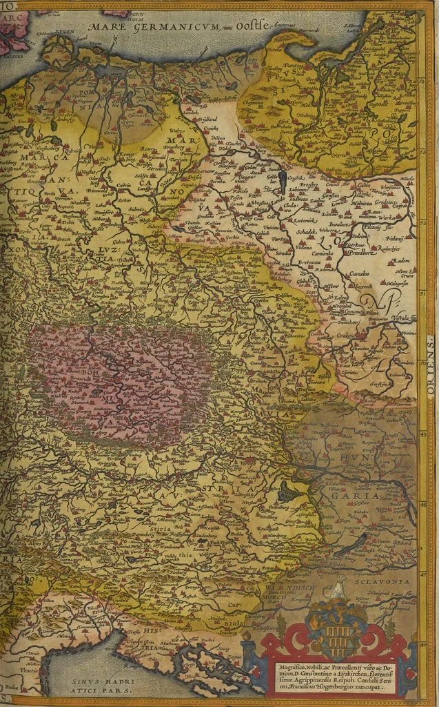 An illustration from Theatrvm orbis terrarvm, 1603, leaf 190