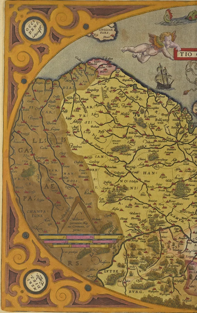 An illustration from Theatrvm orbis terrarvm, 1603, leaf 193