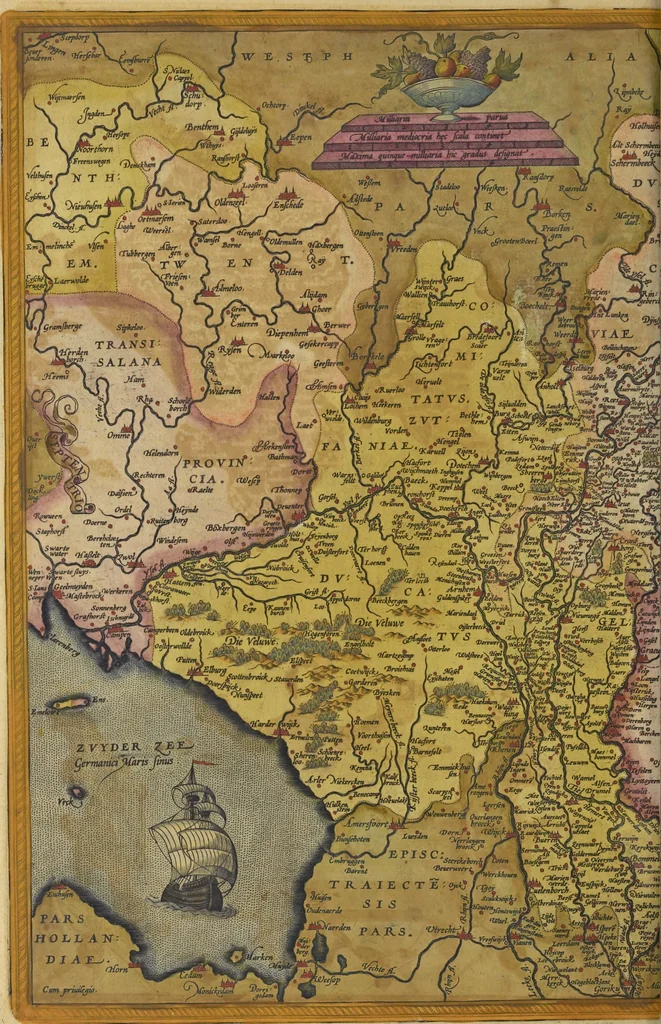 An illustration from Theatrvm orbis terrarvm, 1603, leaf 201