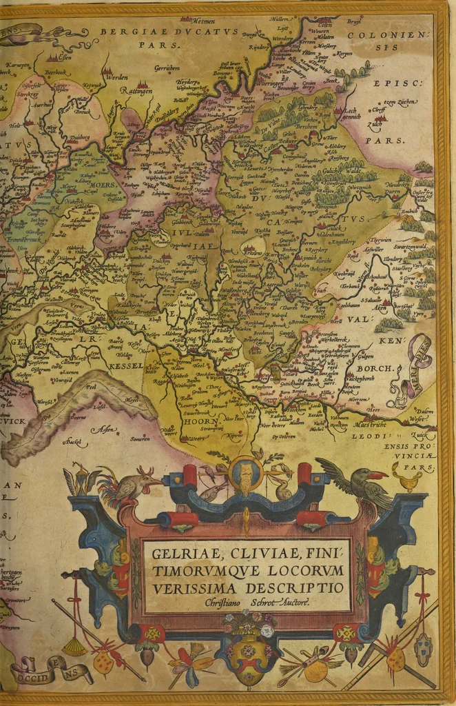 An illustration from Theatrvm orbis terrarvm, 1603, leaf 202