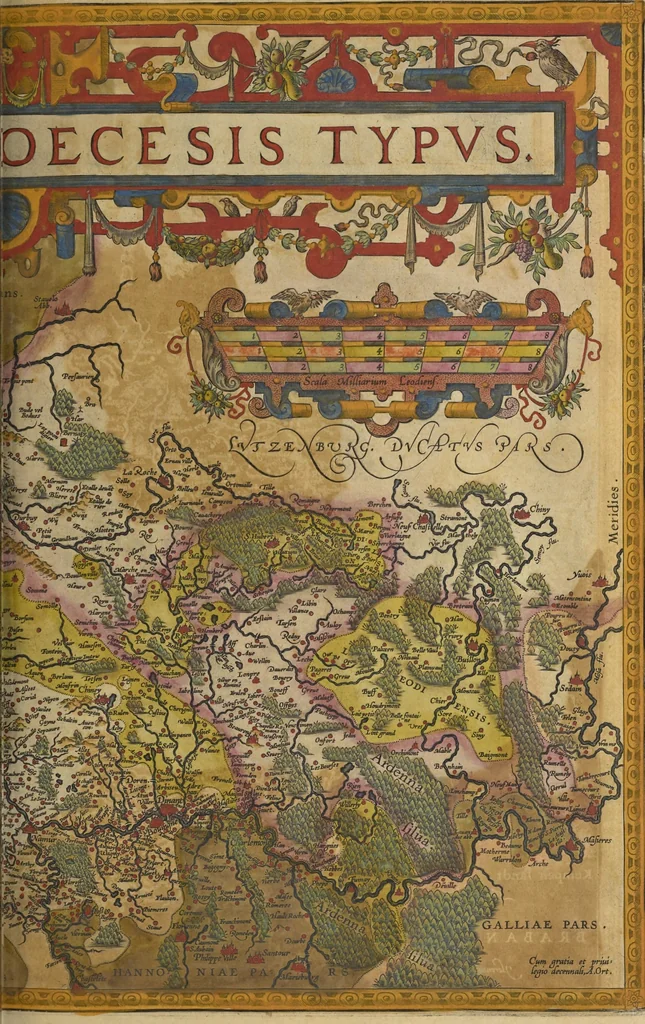 An illustration from Theatrvm orbis terrarvm, 1603, leaf 206