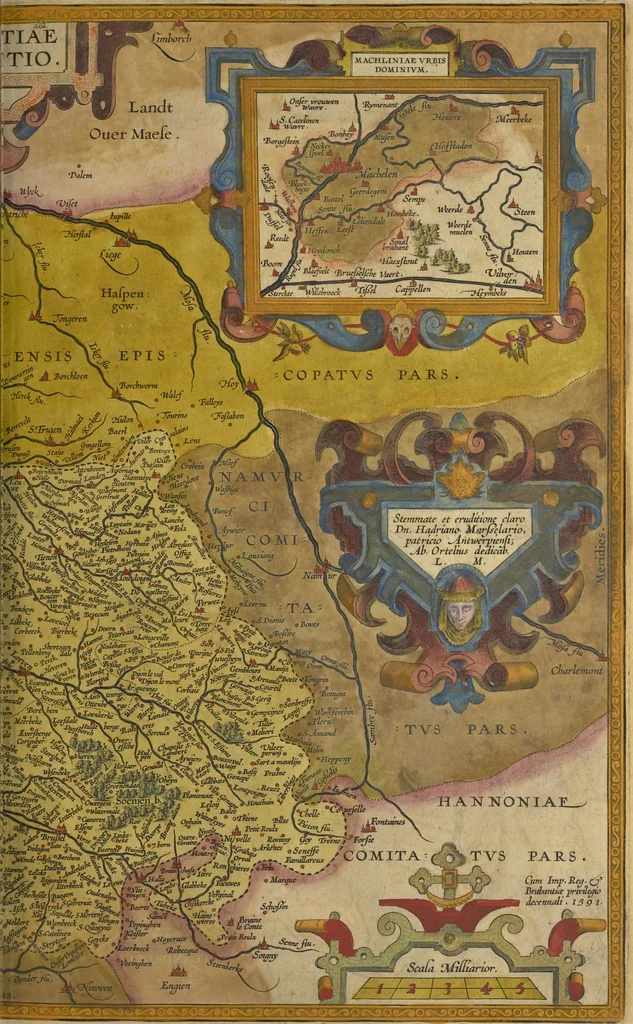 An illustration from Theatrvm orbis terrarvm, 1603, leaf 210