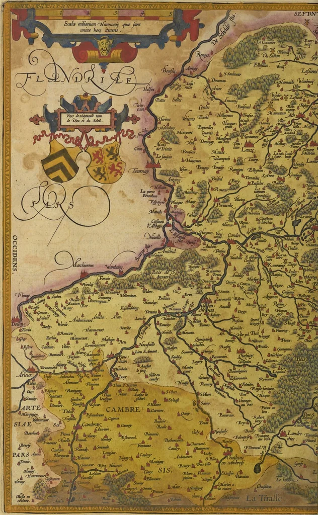 An illustration from Theatrvm orbis terrarvm, 1603, leaf 217