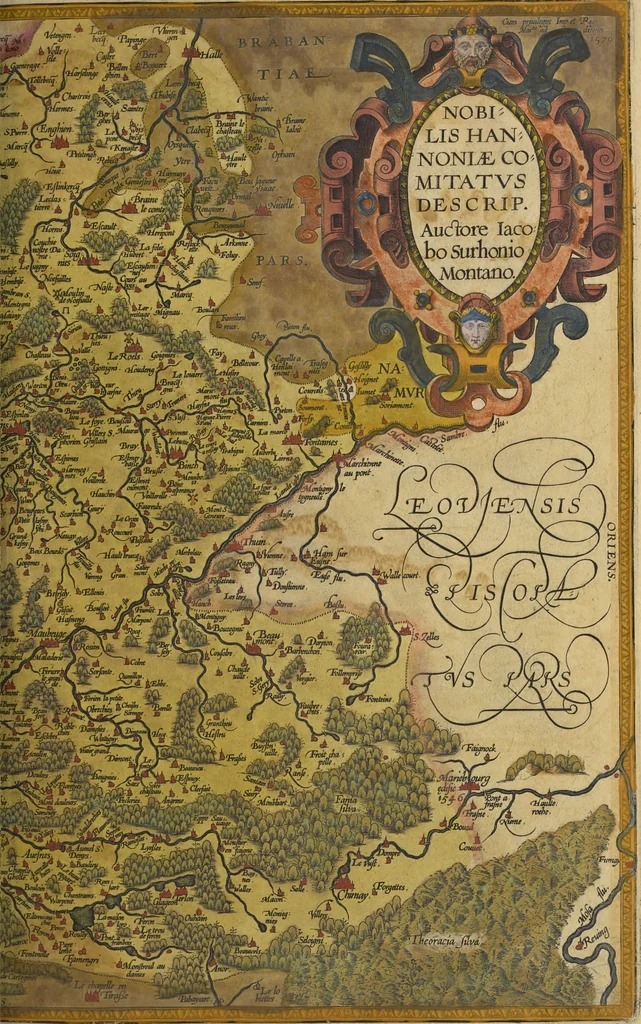 An illustration from Theatrvm orbis terrarvm, 1603, leaf 218