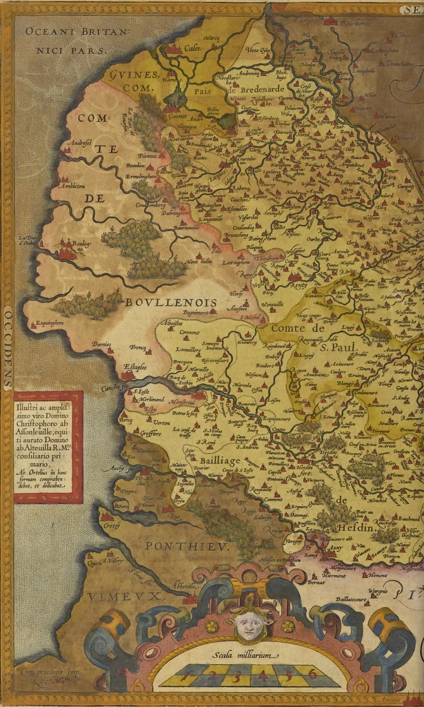 An illustration from Theatrvm orbis terrarvm, 1603, leaf 221