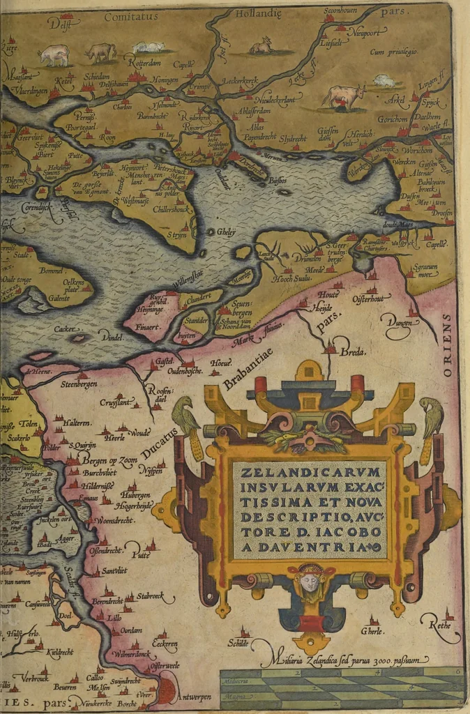 An illustration from Theatrvm orbis terrarvm, 1603, leaf 230