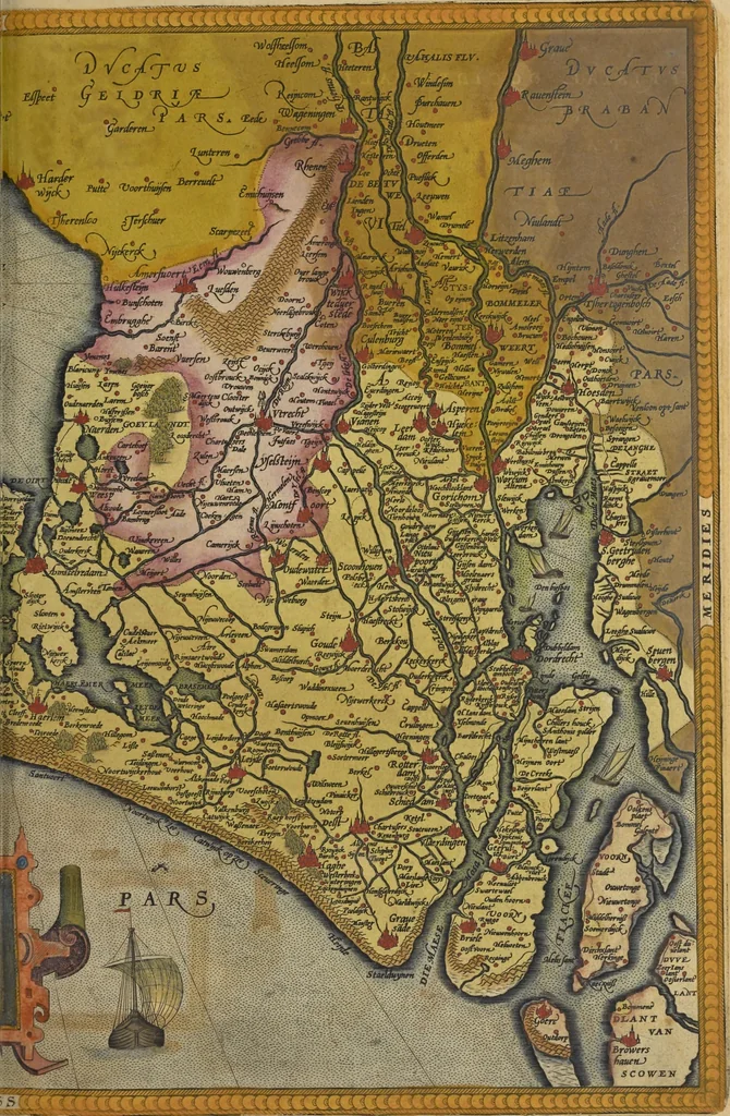 An illustration from Theatrvm orbis terrarvm, 1603, leaf 234