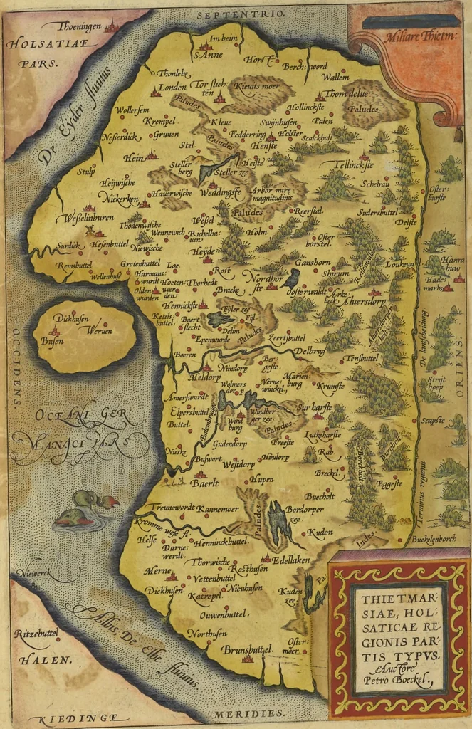 An illustration from Theatrvm orbis terrarvm, 1603, leaf 257