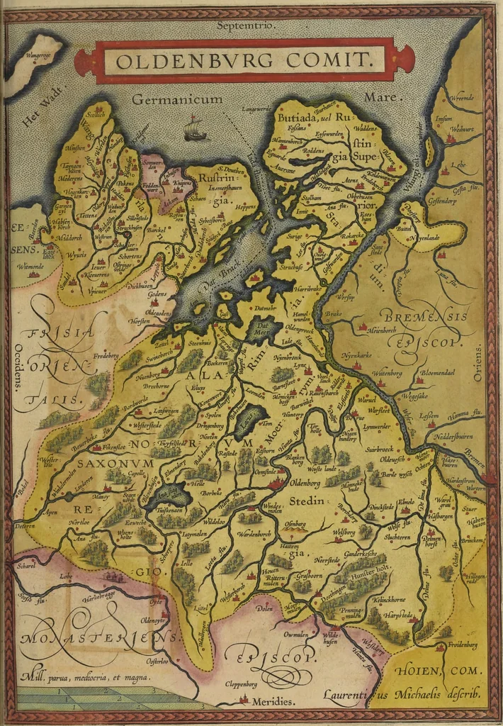 An illustration from Theatrvm orbis terrarvm, 1603, leaf 258