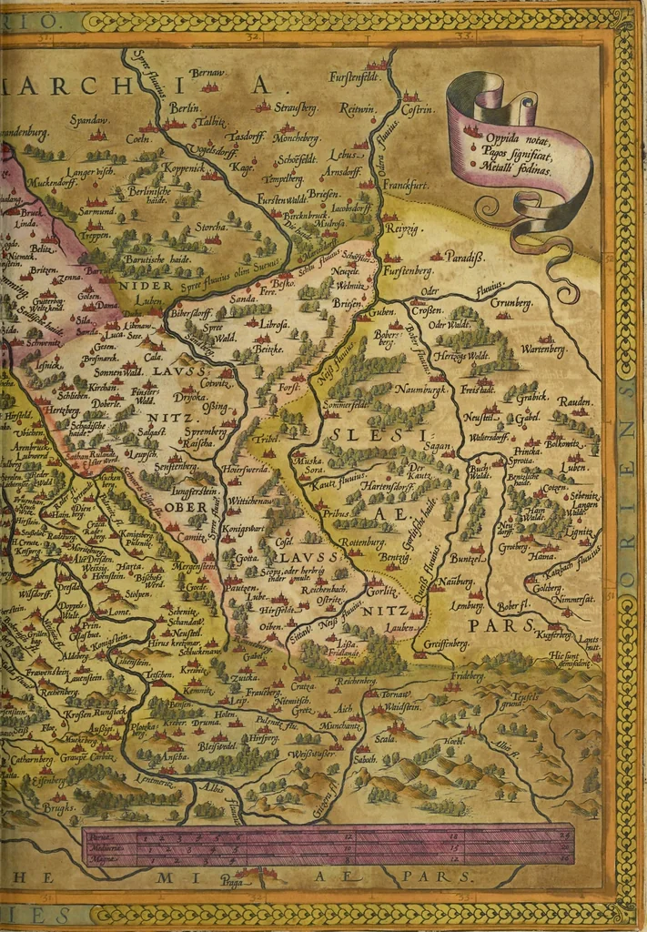 An illustration from Theatrvm orbis terrarvm, 1603, leaf 266