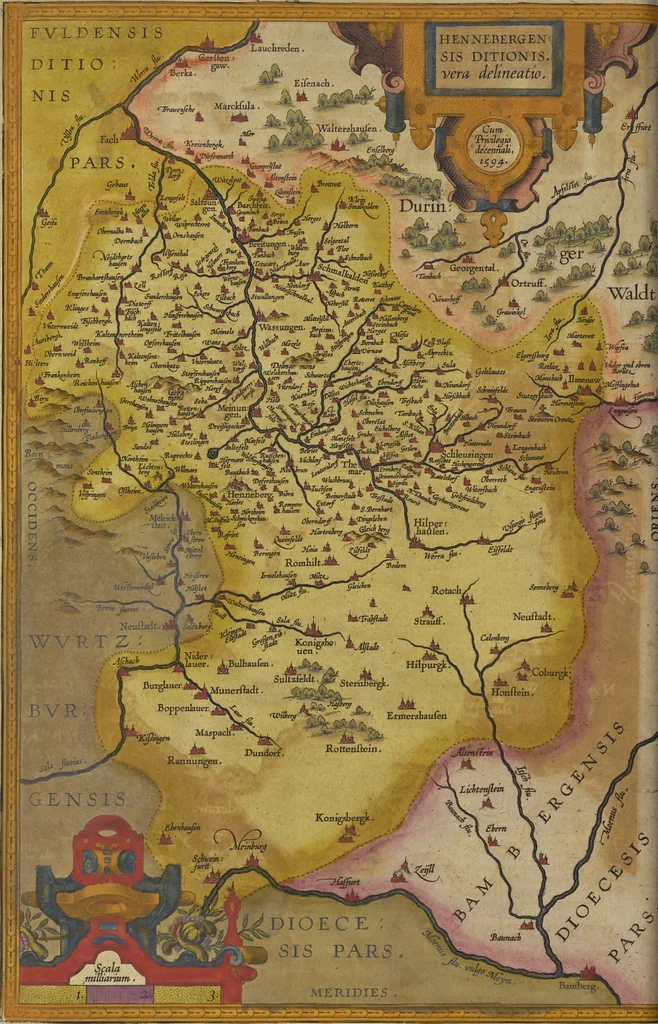 An illustration from Theatrvm orbis terrarvm, 1603, leaf 273