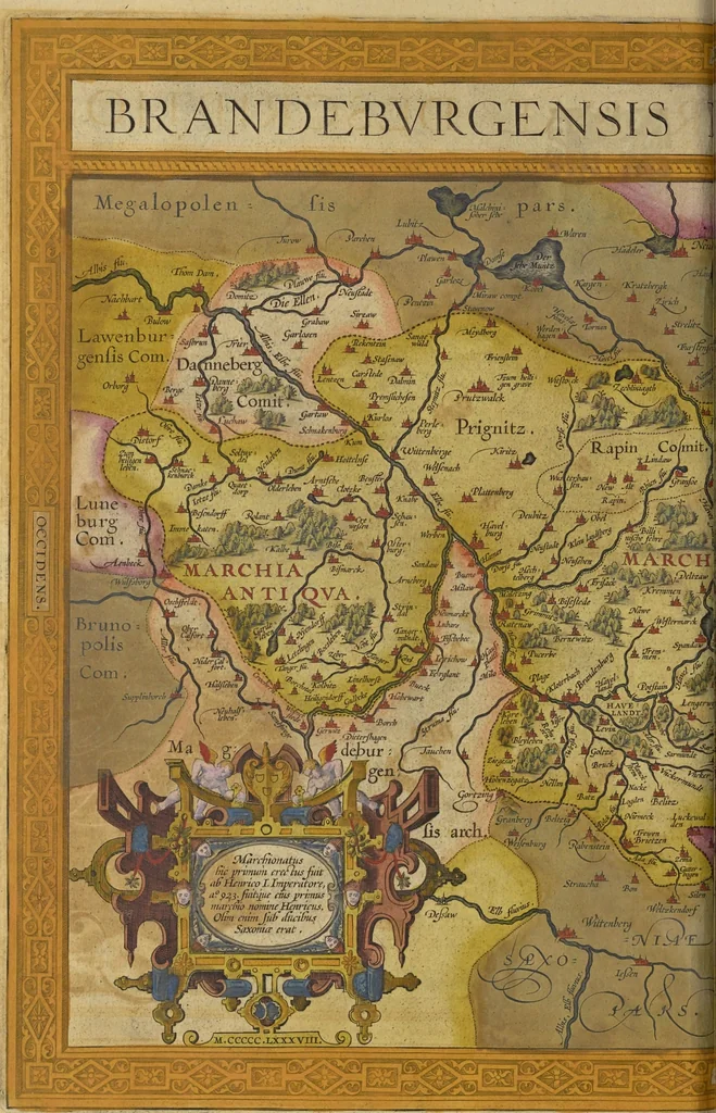 An illustration from Theatrvm orbis terrarvm, 1603, leaf 281