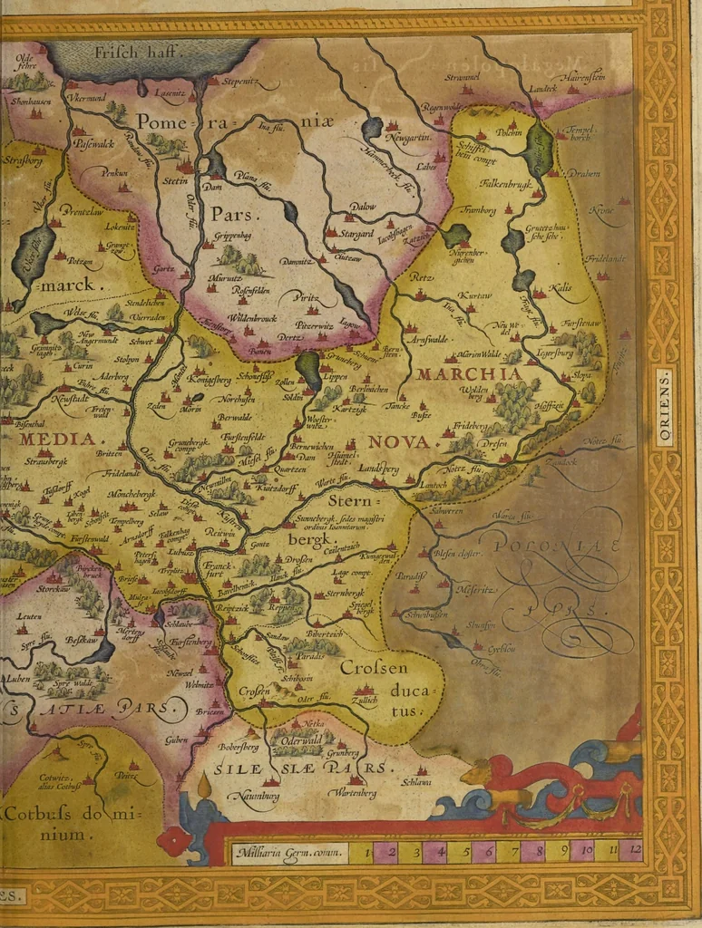 An illustration from Theatrvm orbis terrarvm, 1603, leaf 282