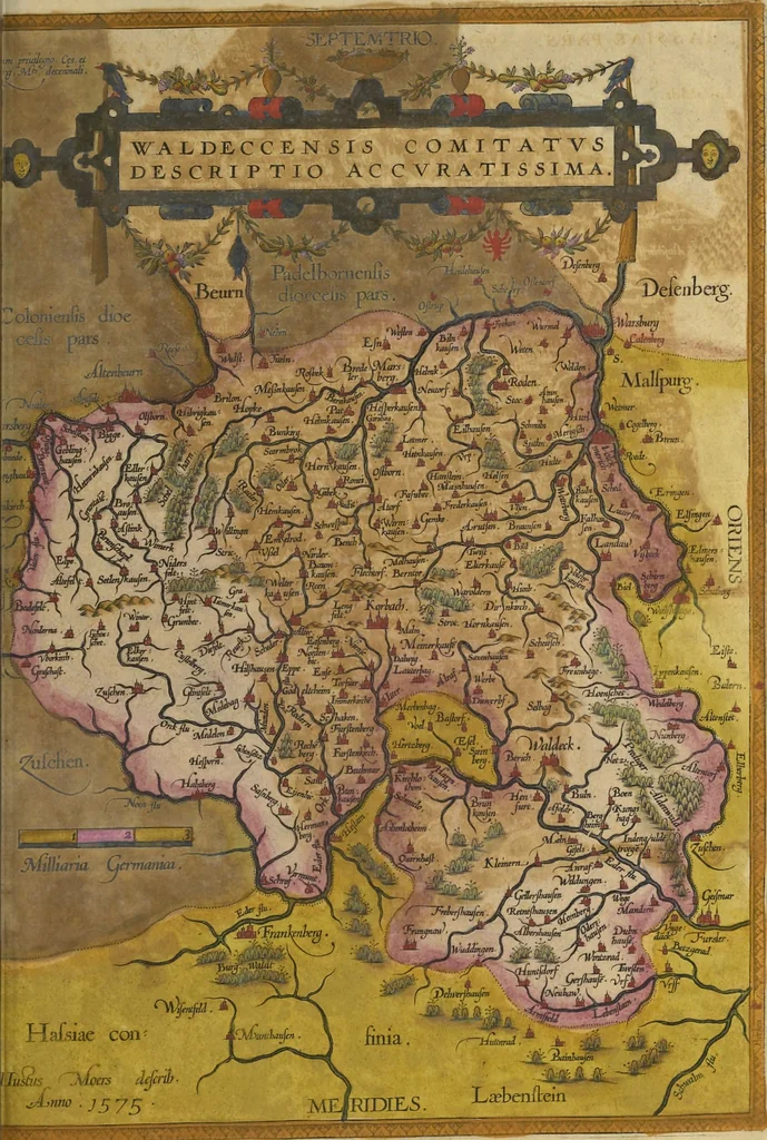 An illustration from Theatrvm orbis terrarvm, 1603, leaf 286