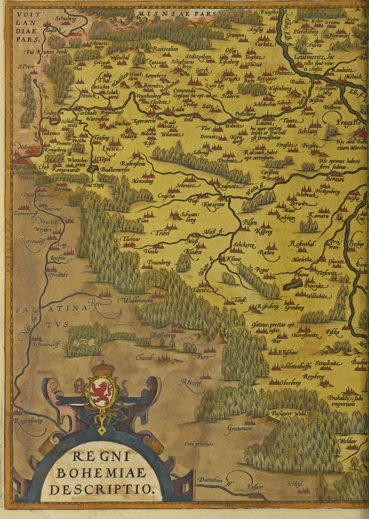 An illustration from Theatrvm orbis terrarvm, 1603, leaf 297
