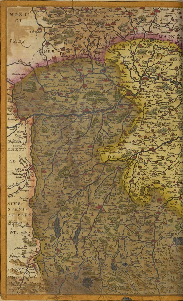 An illustration from Theatrvm orbis terrarvm, 1603, leaf 317