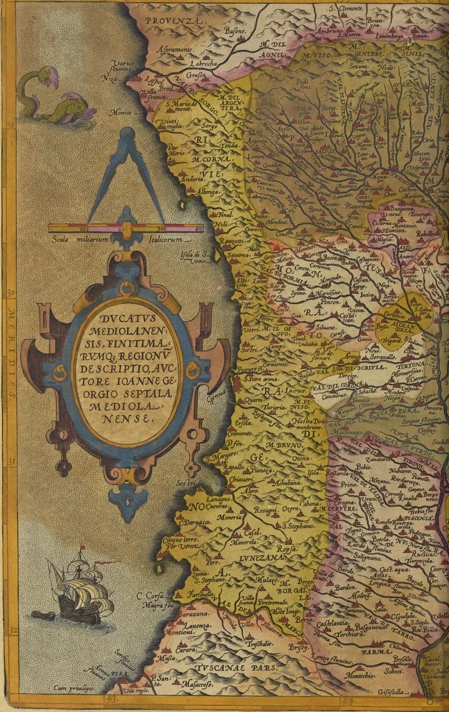 An illustration from Theatrvm orbis terrarvm, 1603, leaf 353