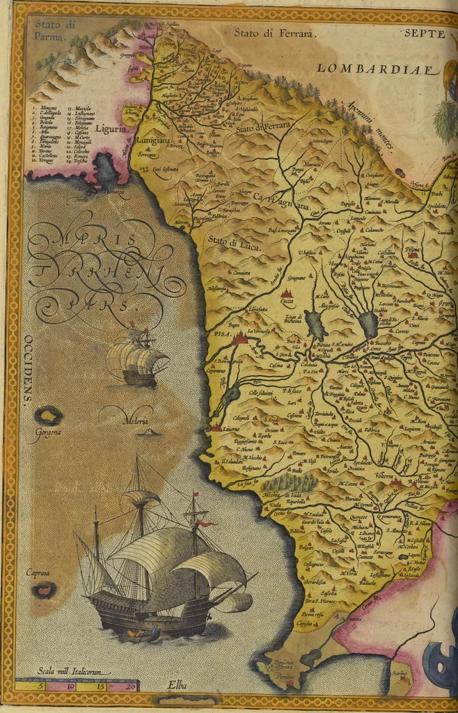 An illustration from Theatrvm orbis terrarvm, 1603, leaf 381