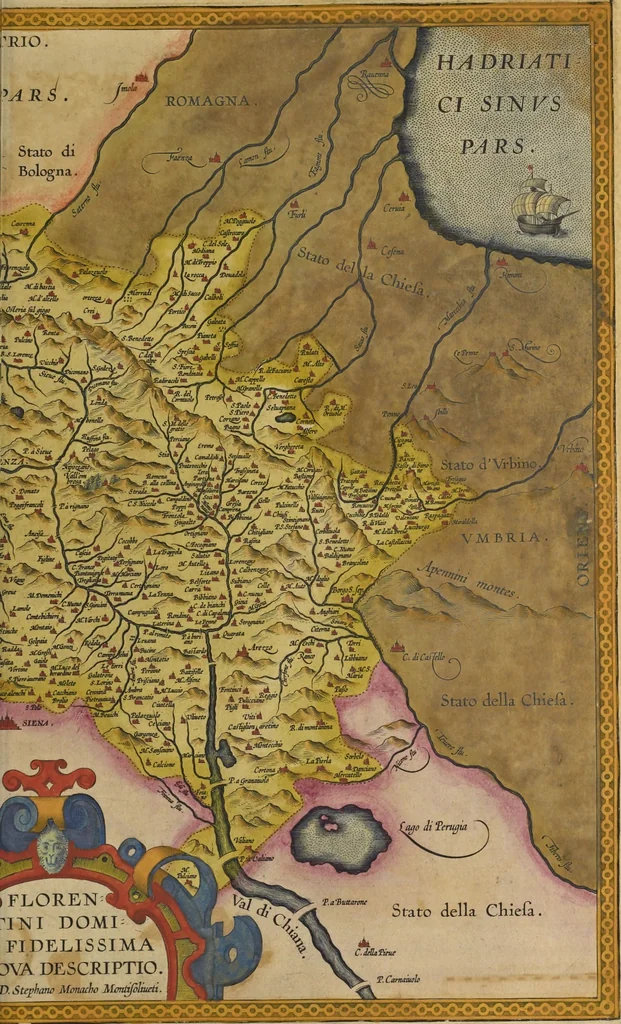 An illustration from Theatrvm orbis terrarvm, 1603, leaf 382