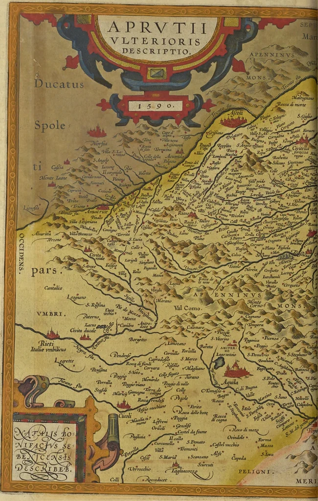 An illustration from Theatrvm orbis terrarvm, 1603, leaf 393