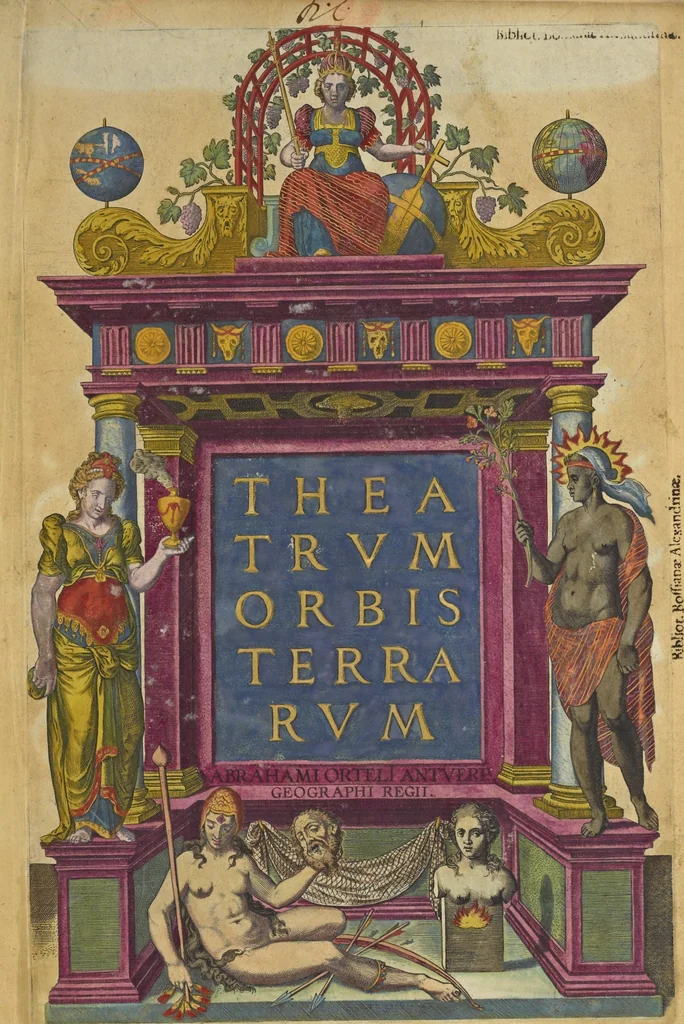 An illustration from Theatrvm orbis terrarvm, 1603, leaf 4