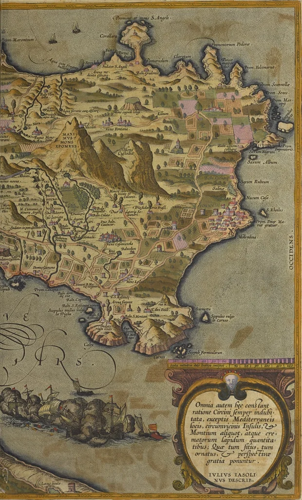An illustration from Theatrvm orbis terrarvm, 1603, leaf 410