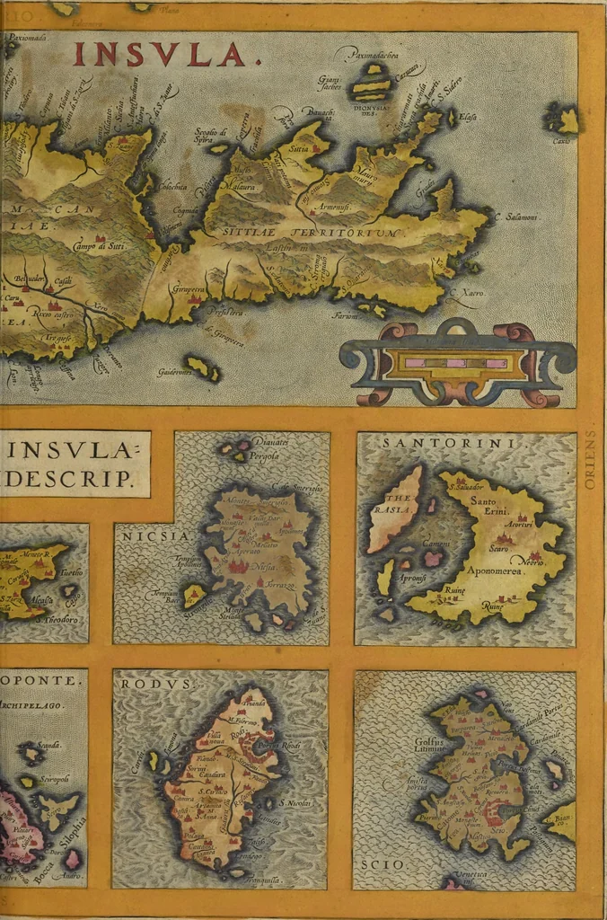An illustration from Theatrvm orbis terrarvm, 1603, leaf 414