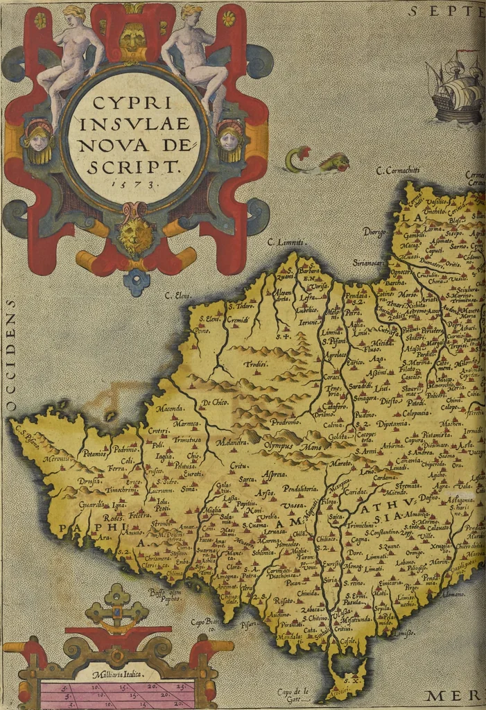 An illustration from Theatrvm orbis terrarvm, 1603, leaf 417