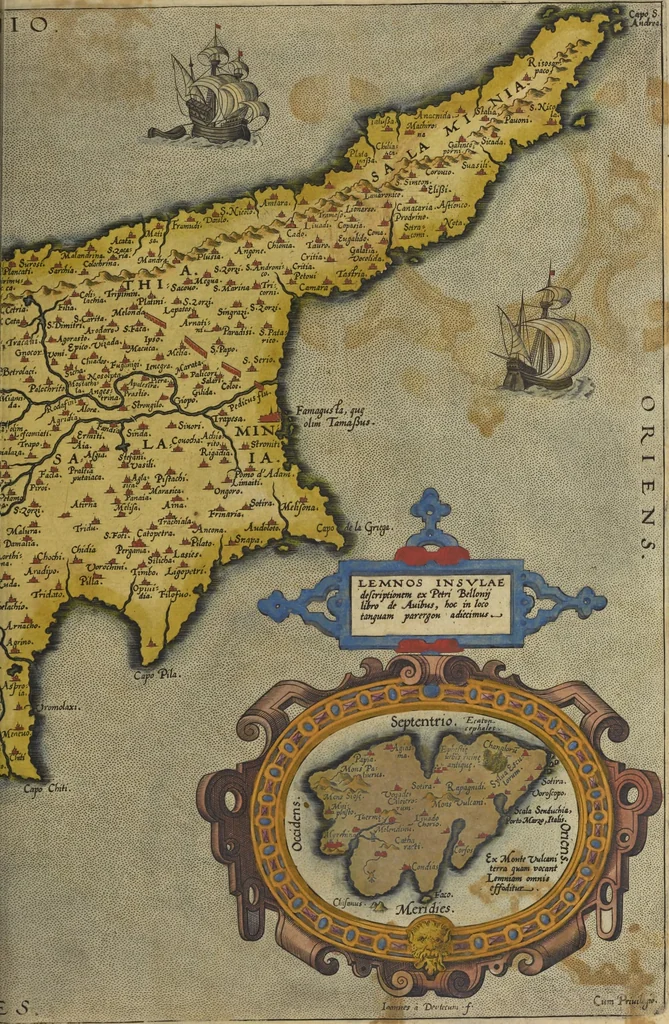 An illustration from Theatrvm orbis terrarvm, 1603, leaf 418