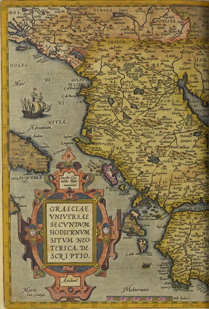 An illustration from Theatrvm orbis terrarvm, 1603, leaf 421
