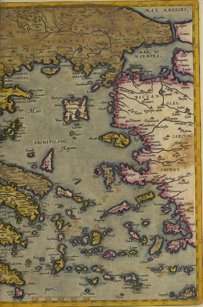 An illustration from Theatrvm orbis terrarvm, 1603, leaf 422
