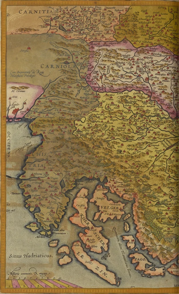 An illustration from Theatrvm orbis terrarvm, 1603, leaf 425