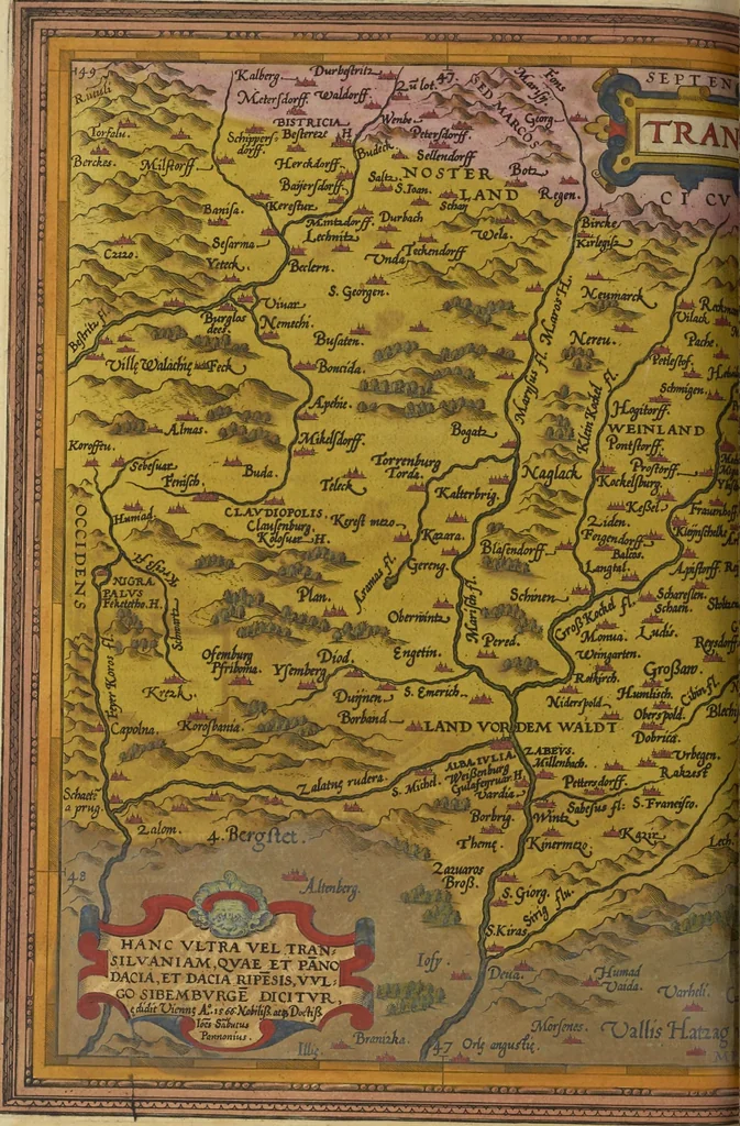 An illustration from Theatrvm orbis terrarvm, 1603, leaf 445