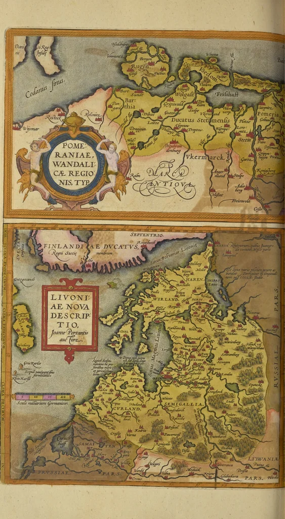 An illustration from Theatrvm orbis terrarvm, 1603, leaf 457