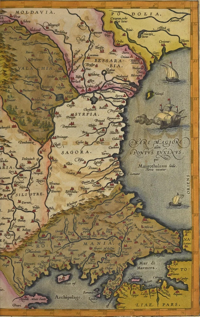 An illustration from Theatrvm orbis terrarvm, 1603, leaf 462