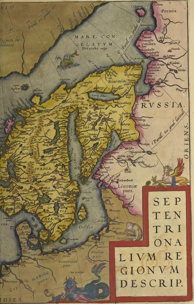 An illustration from Theatrvm orbis terrarvm, 1603, leaf 466