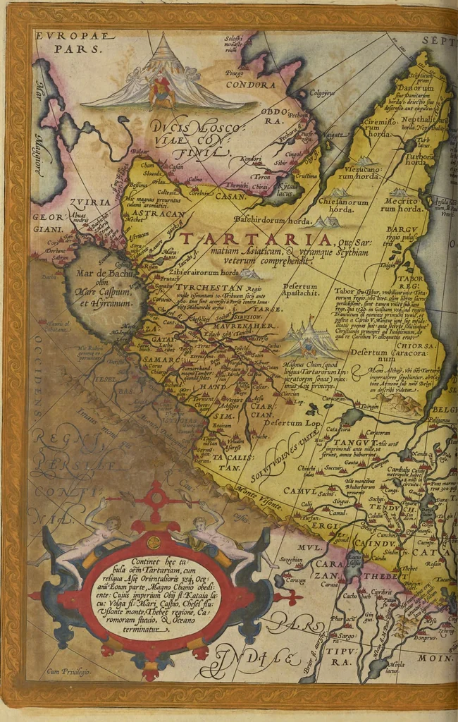 An illustration from Theatrvm orbis terrarvm, 1603, leaf 477