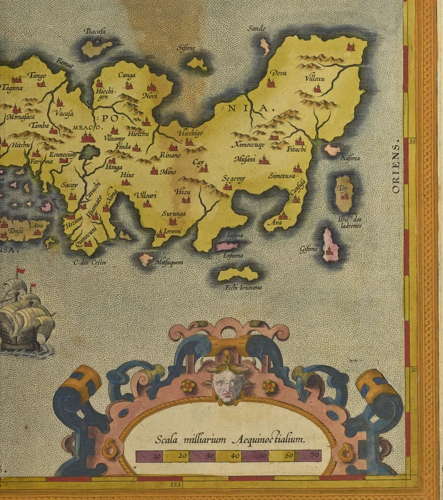 An illustration from Theatrvm orbis terrarvm, 1603, leaf 486