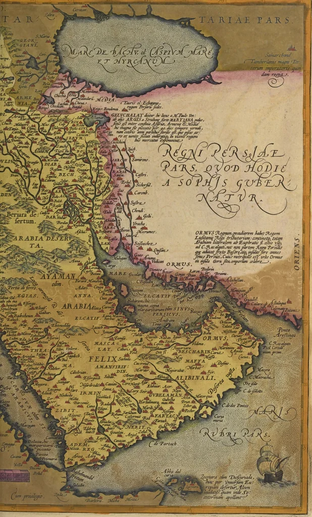 An illustration from Theatrvm orbis terrarvm, 1603, leaf 498