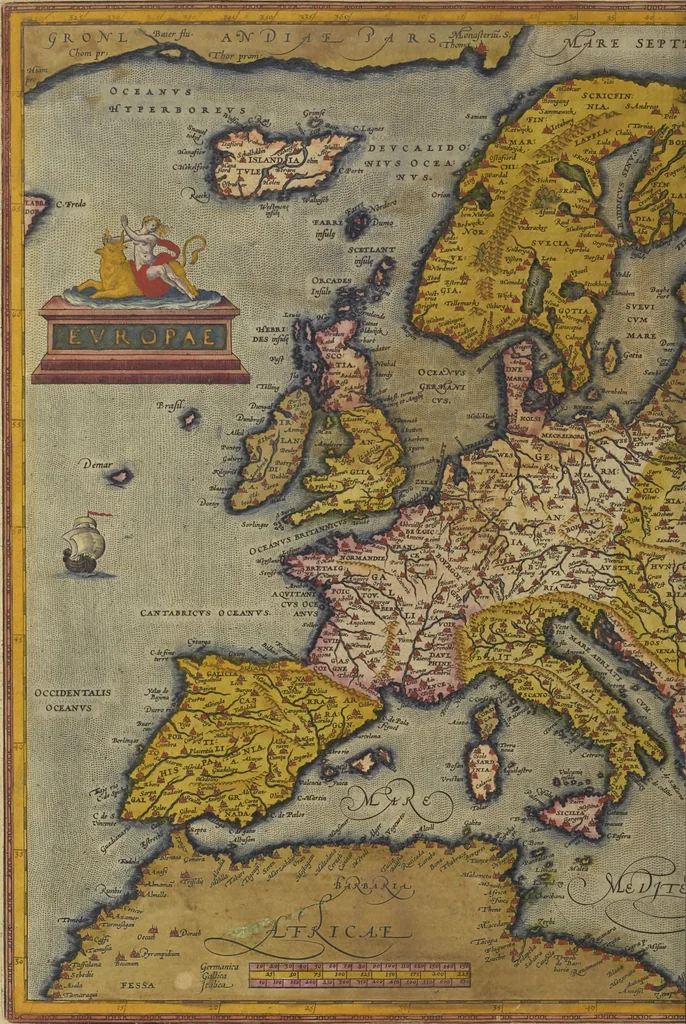 An illustration from Theatrvm orbis terrarvm, 1603, leaf 53