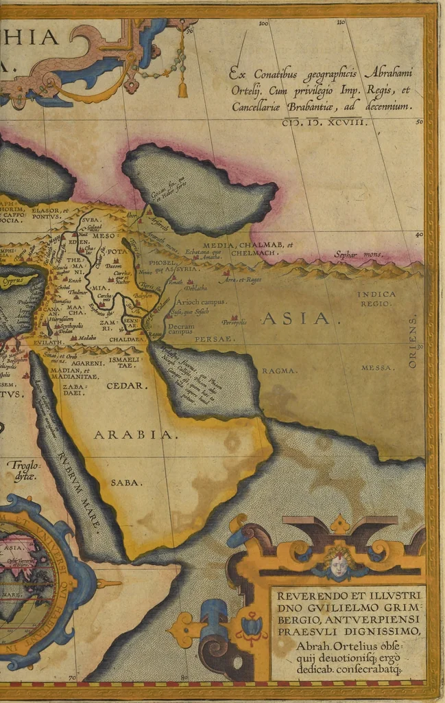 An illustration from Theatrvm orbis terrarvm, 1603, leaf 530