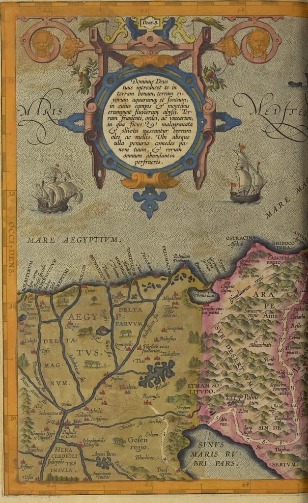 An illustration from Theatrvm orbis terrarvm, 1603, leaf 533