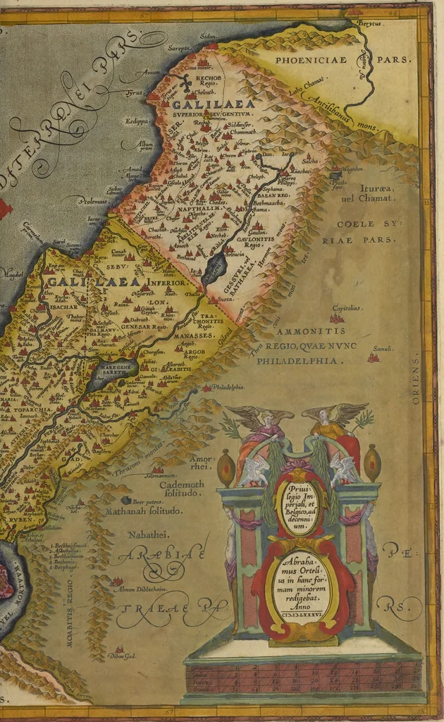 An illustration from Theatrvm orbis terrarvm, 1603, leaf 538